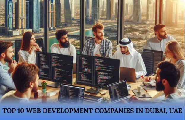 Web developers in Dubai working on code for a website project